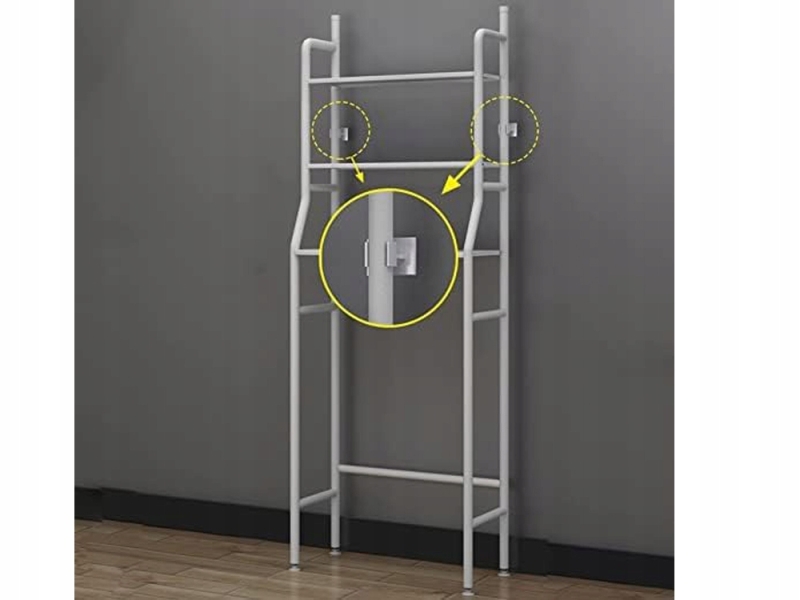 Vonios Kambario Lentyna, 3 Aukštų, Balta