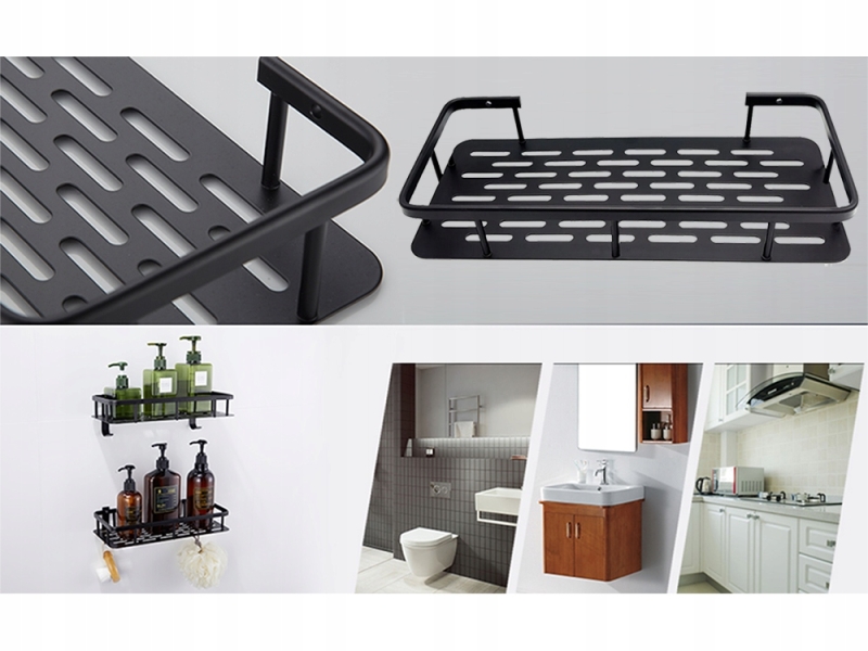 Priklijuojama Vonios Lentyna, Juoda