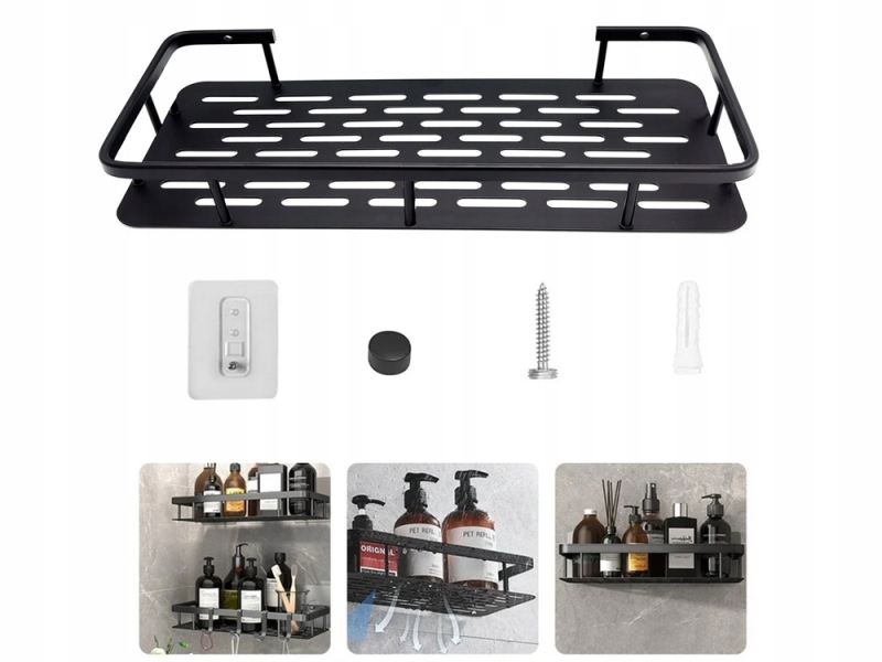 Priklijuojama Vonios Lentyna, Juoda