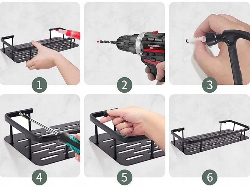 Priklijuojama Vonios Lentyna, Juoda