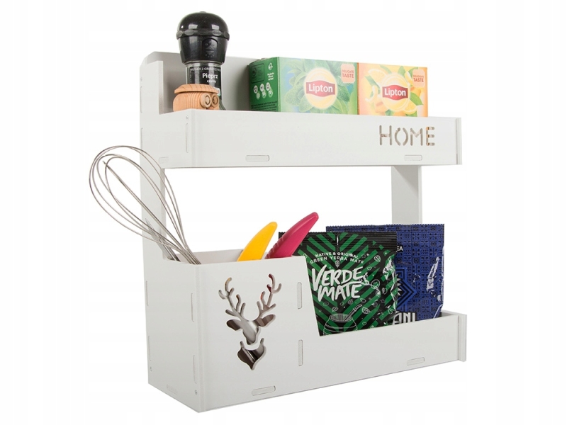 Virtuvės Lentyna, Balta