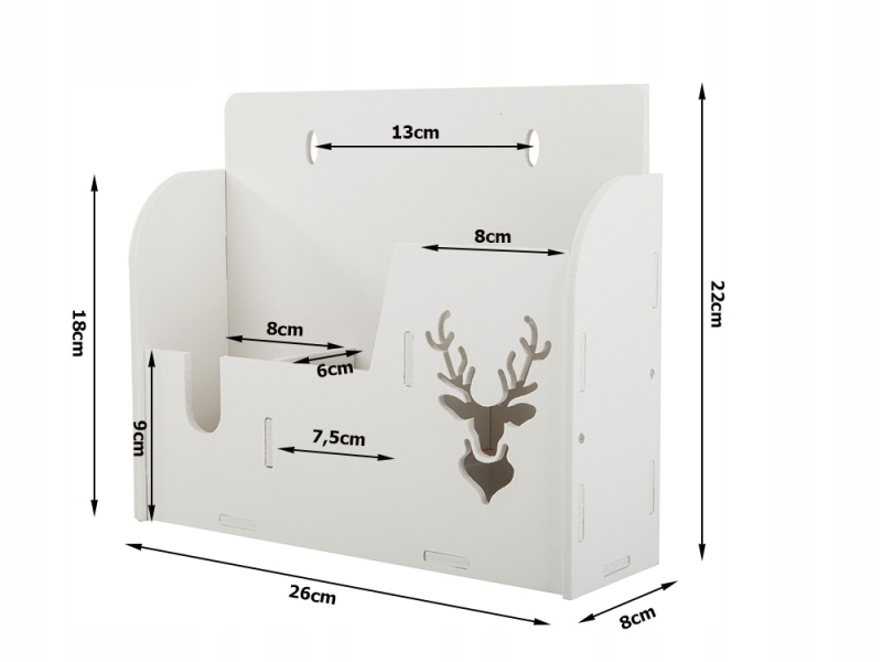 Virtuvės Lentyna, Balta