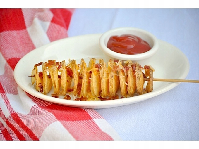 Rankinė Spiralinė Bulvių Pjaustyklė