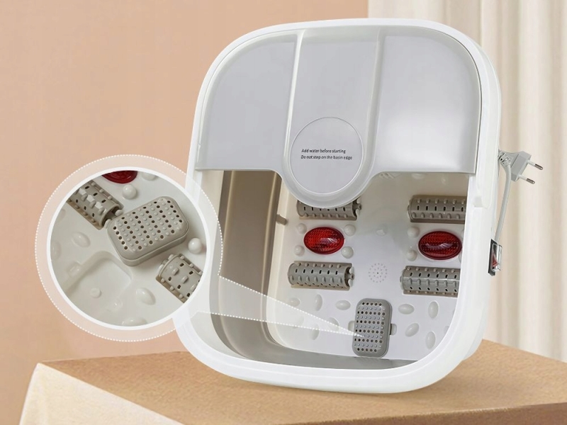 Sulankstomas Šildomas Pėdų Masažuoklis, 500 W