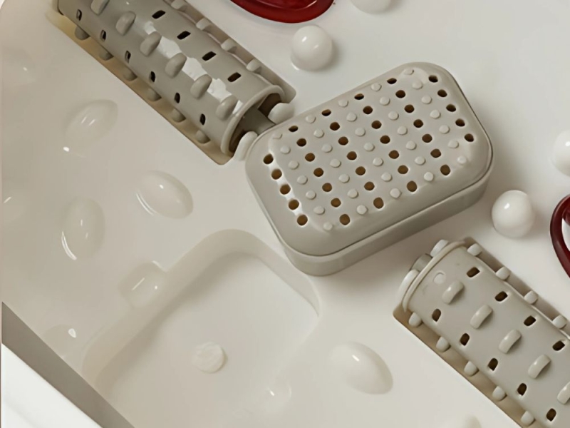 Sulankstomas Šildomas Pėdų Masažuoklis, 500 W