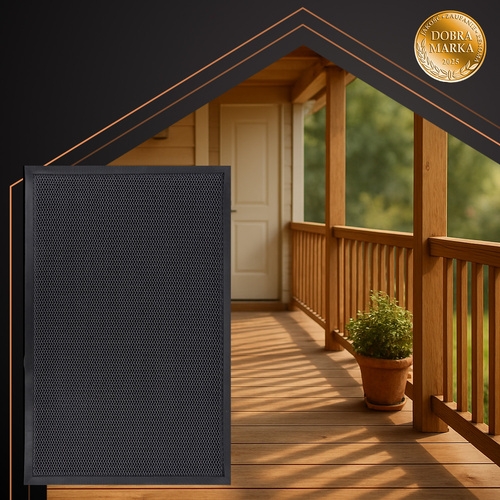 Durų Kilimėlis Ruhhy, 90 x 60 cm