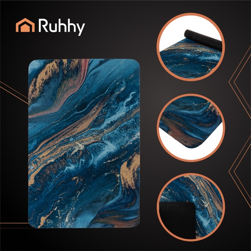 Vonios Kambario Kilimas Ruhhy, 60 x 40 cm