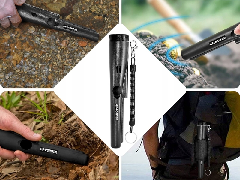Mini Rankinis Metalo Detektorius - Ieškiklis