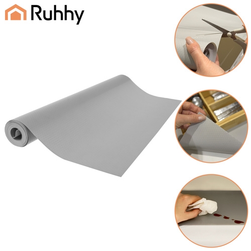 Neslystantis Kilimėlis Ruhhy, Pilkas, 500 x 50 cm