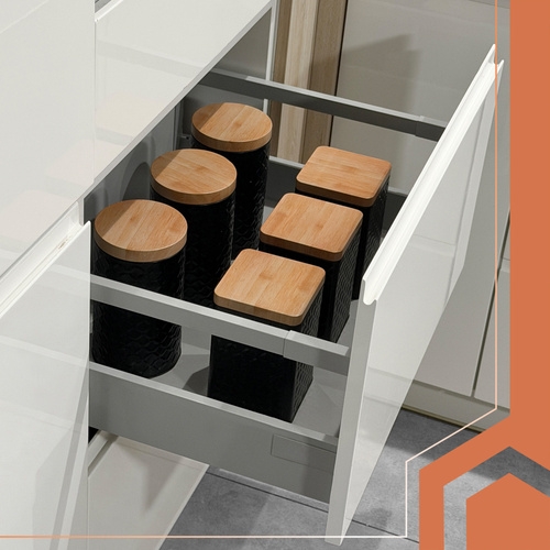 Neslystantis Kilimėlis Ruhhy, Pilkas, 500 x 50 cm