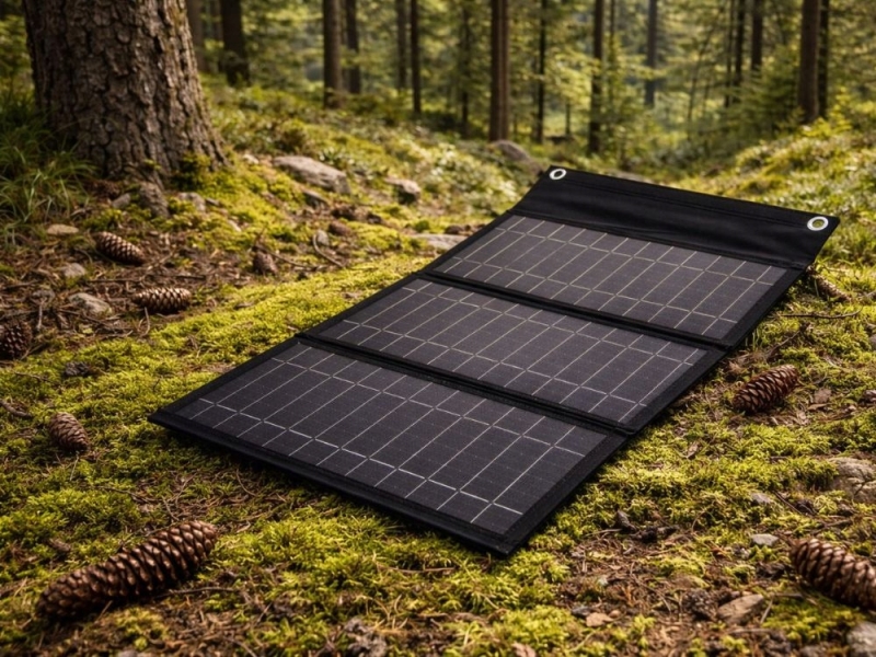 Sulankstoma Nešiojama Saulės Energijos Panelė Su Usb, 20 W