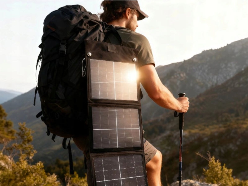 Sulankstoma Nešiojama Saulės Energijos Panelė Su Usb, 20 W