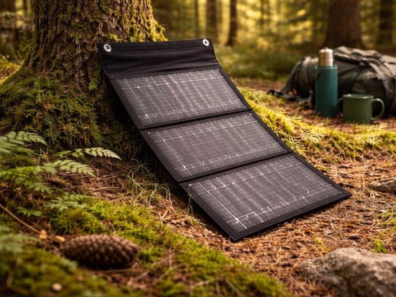 Sulankstoma Nešiojama Saulės Energijos Panelė Su Usb, 20 W