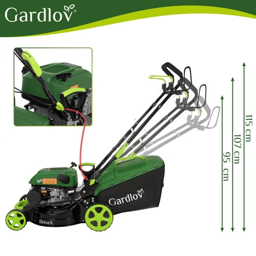 Savaeigė Benzininė Vejapjovė Gardlov Drivex, 149 cm³, 2,3 kW, 406 mm