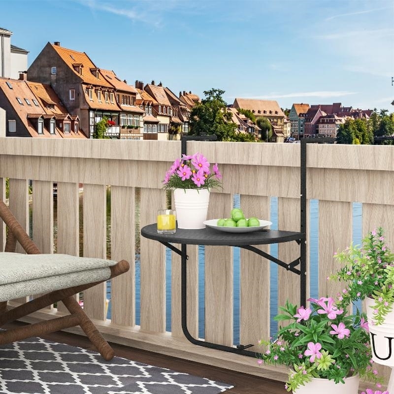 Pakabinamas Balkono Stalas