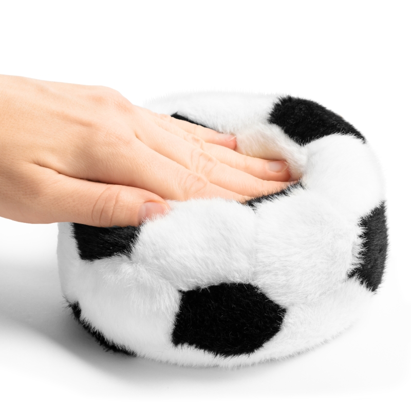 Pliušinis Futbolo Kamuolys