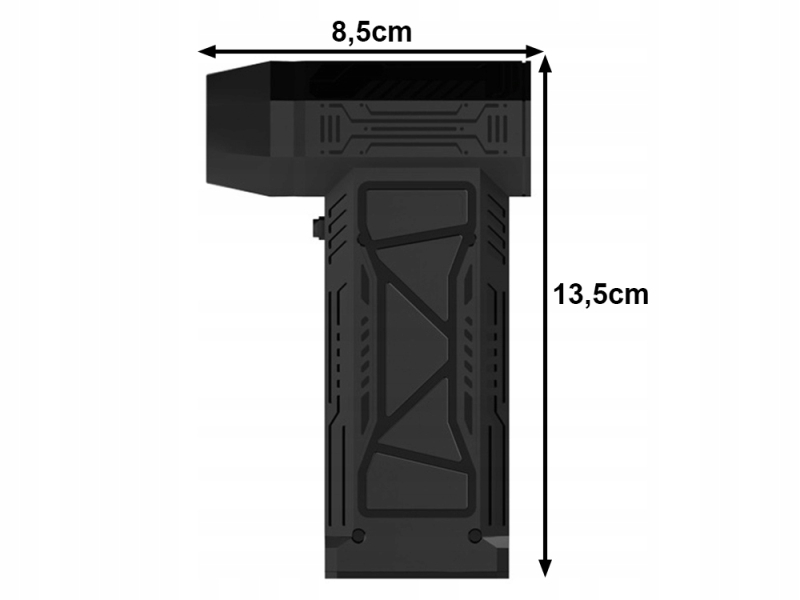 Mini Įkraunamas Pūstuvas-Siurblys, 10 000 mAh