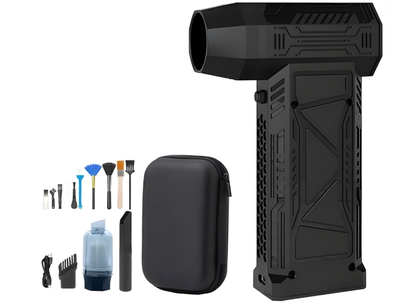 Mini Įkraunamas Pūstuvas-Siurblys, 10 000 mAh