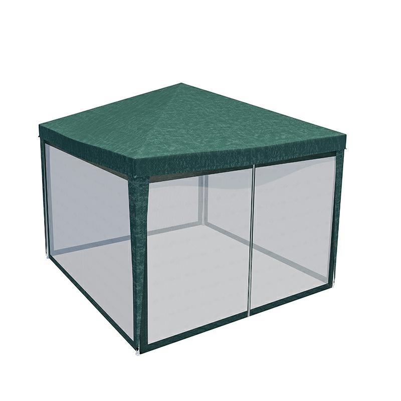 Sodo Palapinė + Tinklelis Nuo Uodų, 3 x 3 cm