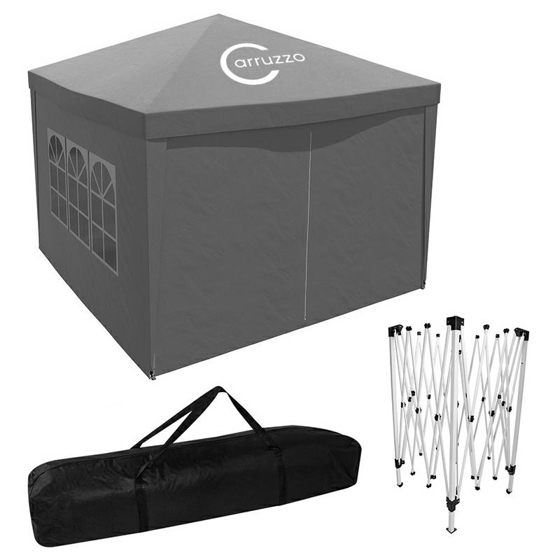 Sulankstoma Sodo Palapinė Su 4 Sienomis, 3 x 3 m