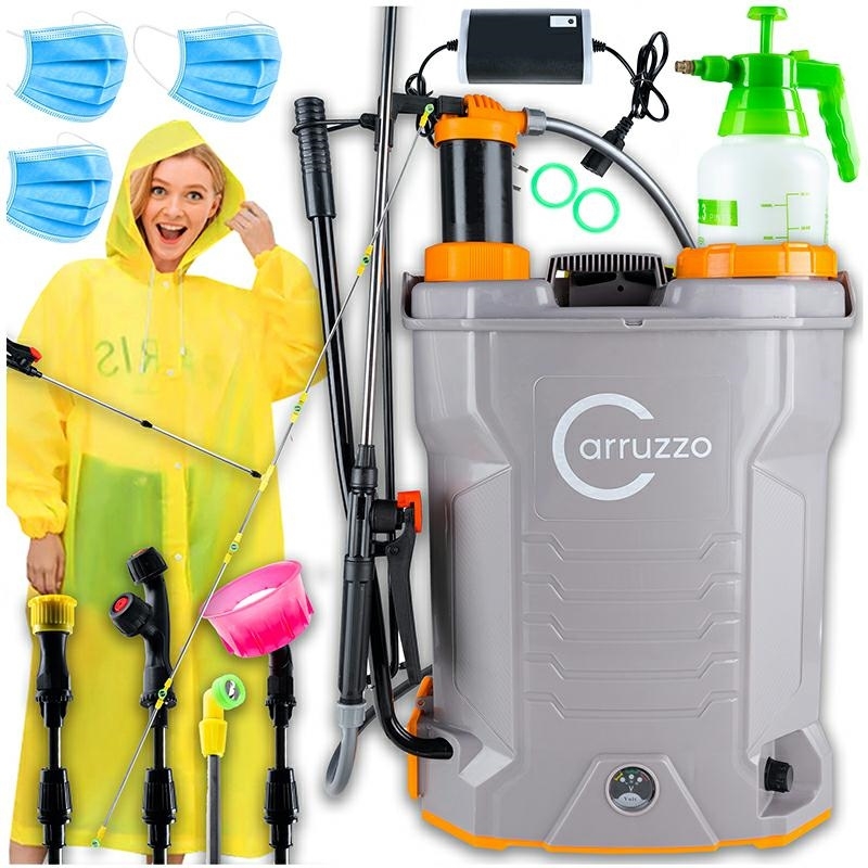 Rinkinys - 2in1 Slėginis Purkštuvas, 12 V, 16 l