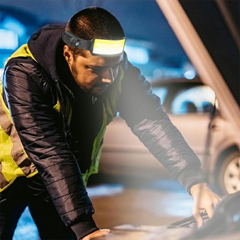 LED Įkraunamas Galvos Žibintas