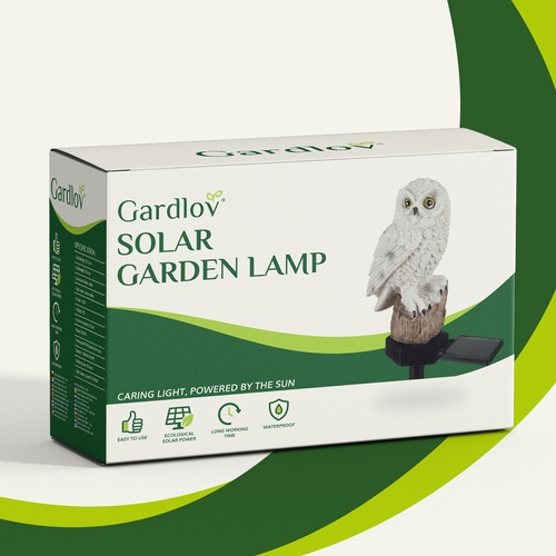 Saulės Sodo Lempa - Pelėda Gardlov
