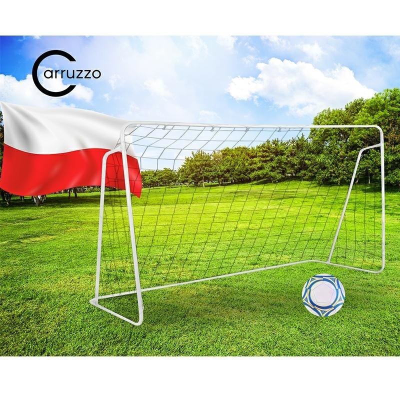 Metaliniai Futbolo Vartai, Tinklas Ir Kamuolys, 300 x 200 cm