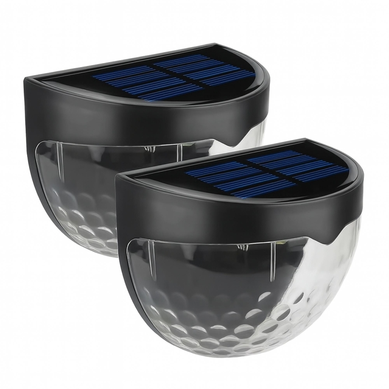 Saulės Energija Įkraunamas Sieninis LED Šviestuvas, 8 vnt