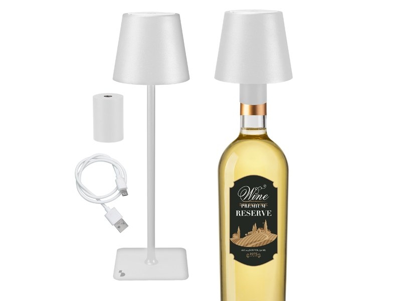 Stalinis Šviestuvas Beper, 2 W, Baltas