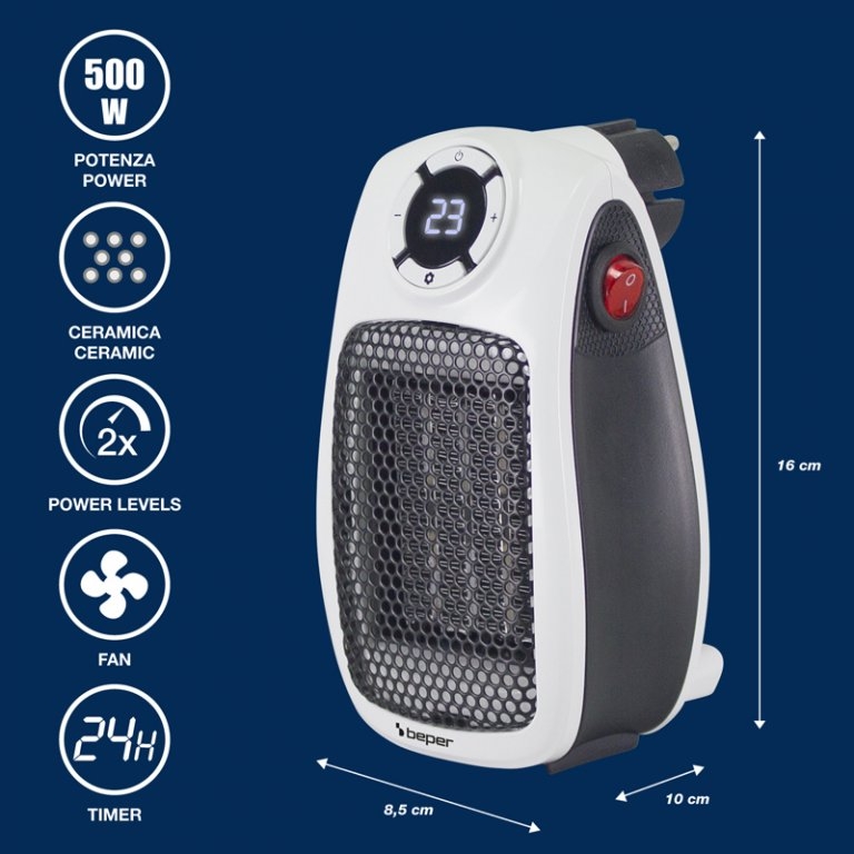 Oro Šildytuvas Beper, 1000 W