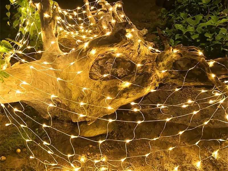 Girlianda, 100 LED, 1 x 2 m, Šilta Balta