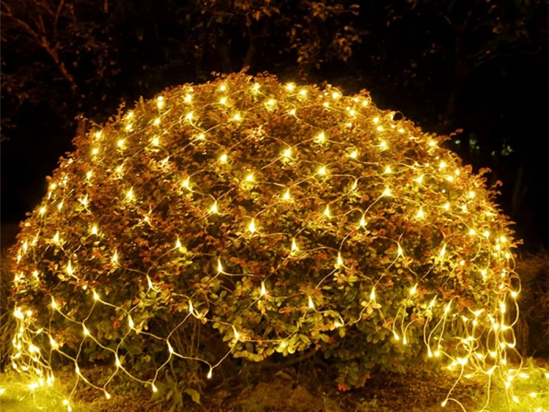 Girlianda, 100 LED, 1 x 2 m, Šilta Balta