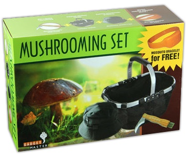 Praktiškas rinkinys grybautojams "Mushrooming set"