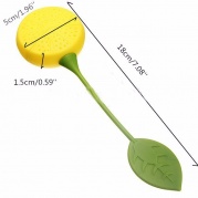 Silikoninis arbatos sietelis "Citrina"