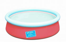 Pripučiamas vaikiškas baseinas "Bestway 57241B" oranžinis
