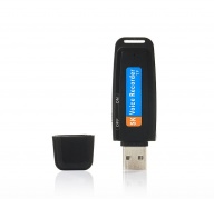 Diktofonas - USB laikmena juodas Diktofonas - USB laikmena juodas