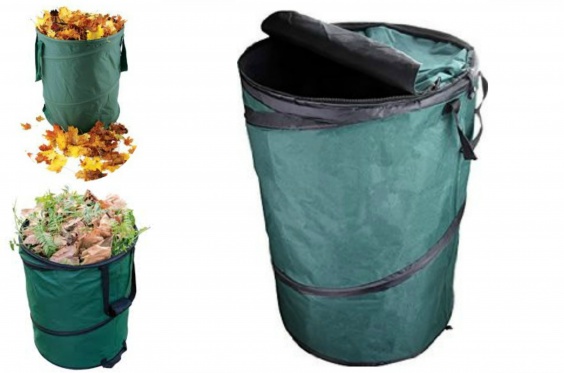 Sulankstomas kompostavimo krepšys 120L