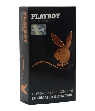 Prezervatyvai "Playboy Ultra Thin" (12 vnt.)